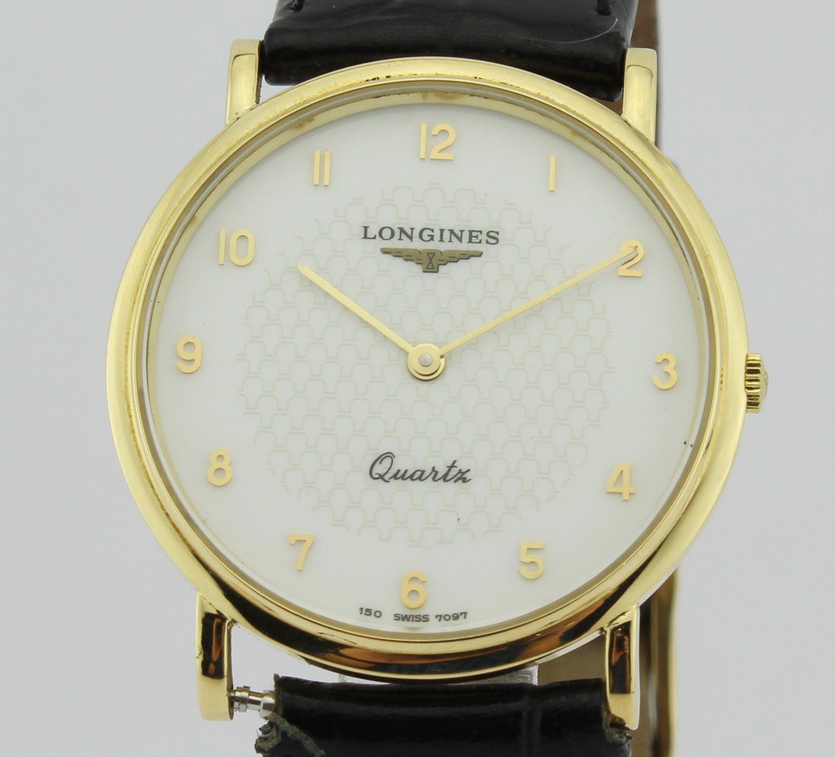 Longines Classic Quartz 18k Gold Corello