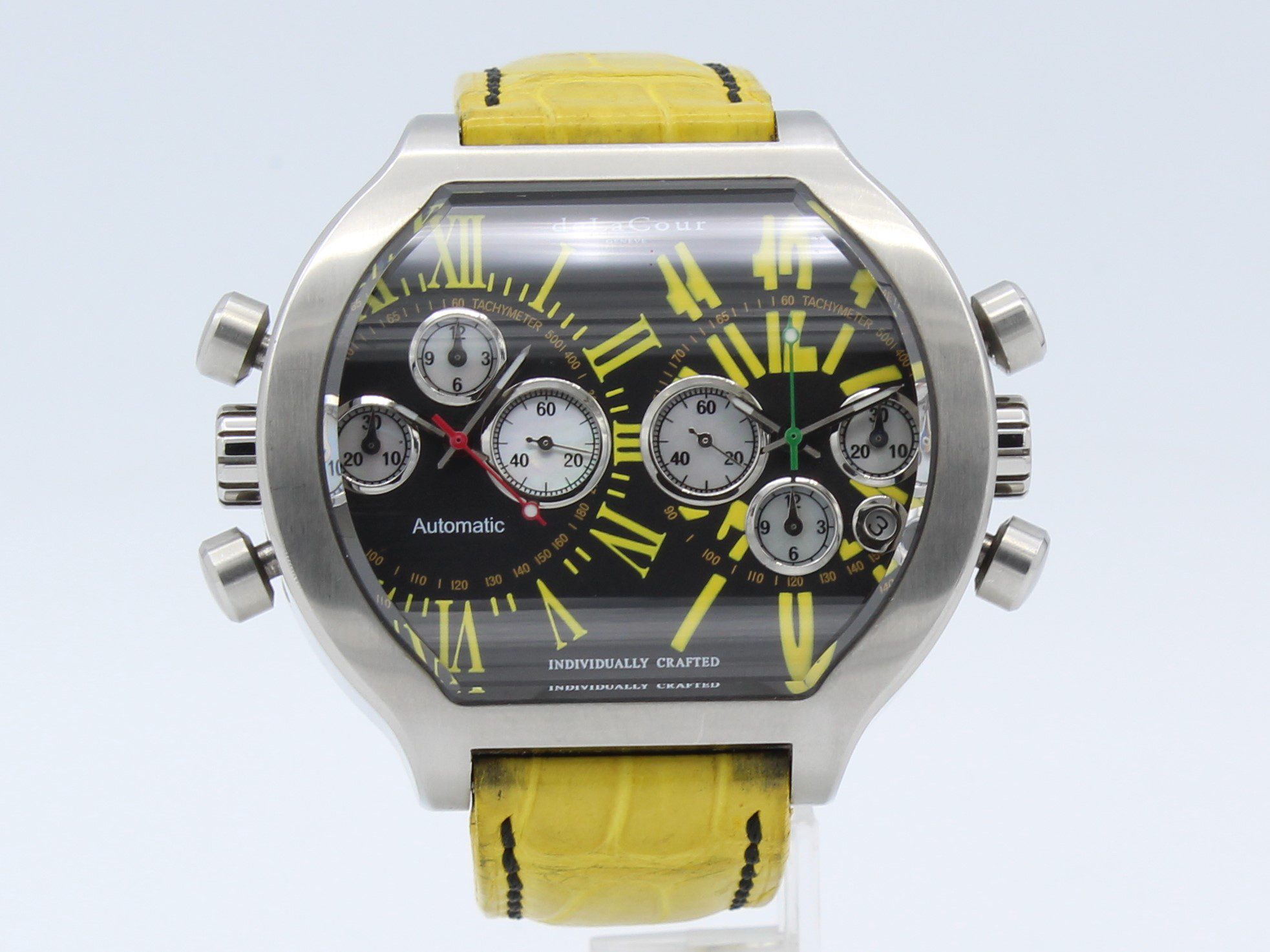 DeLAcour Geneve bichrono Limited edition SII 412/500 pcs Corello