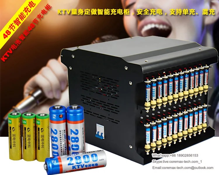 18650 Bulk charger for Lithium ion Lifepo4 battery