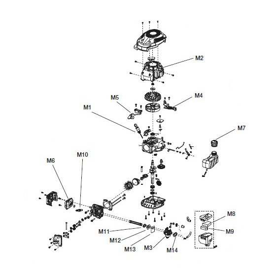 YARD FORCE 40CM HAND PUSH PETROL LAWNMOWER WITH SE130 ENGINE Coreservice