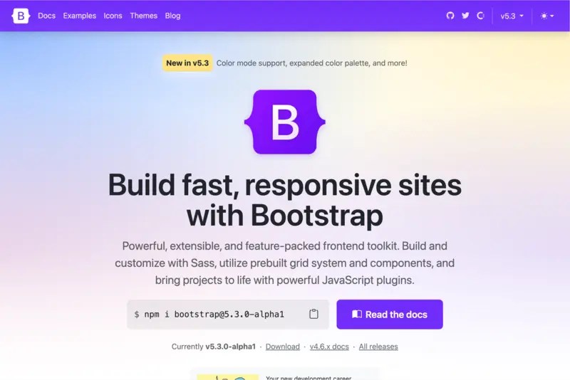 How to use Bootstrap 5 in React.js an original tutorial with (not