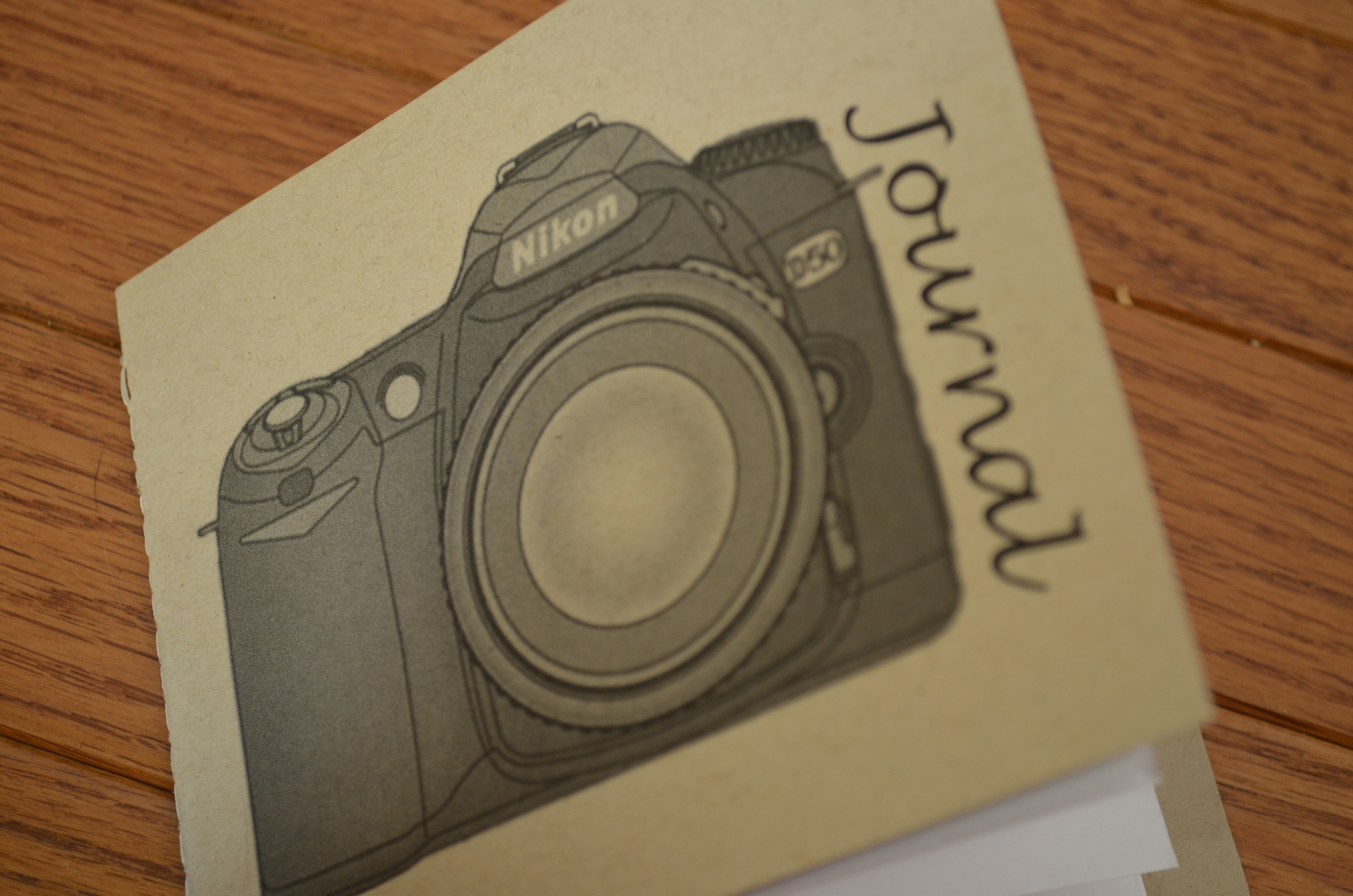 DIY Photography Journal Organics and Binary