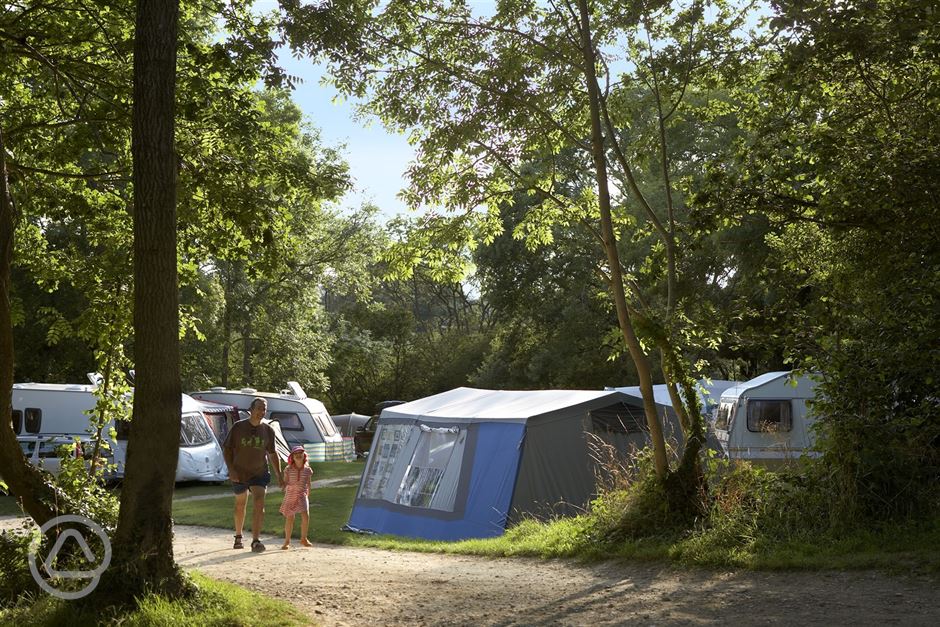 Corfe Castle Dorset Camping Family run camping and caravanning site