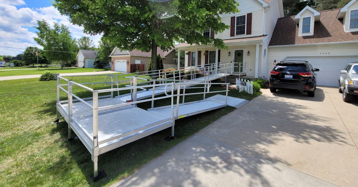 Aluminum Wheelchair Ramps Purchase or Rent COR Freedom