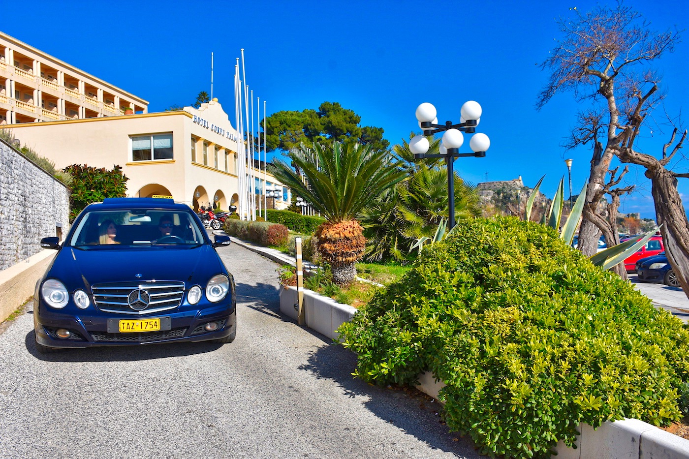 Beautiful Corfu . Corfu Taxi 24