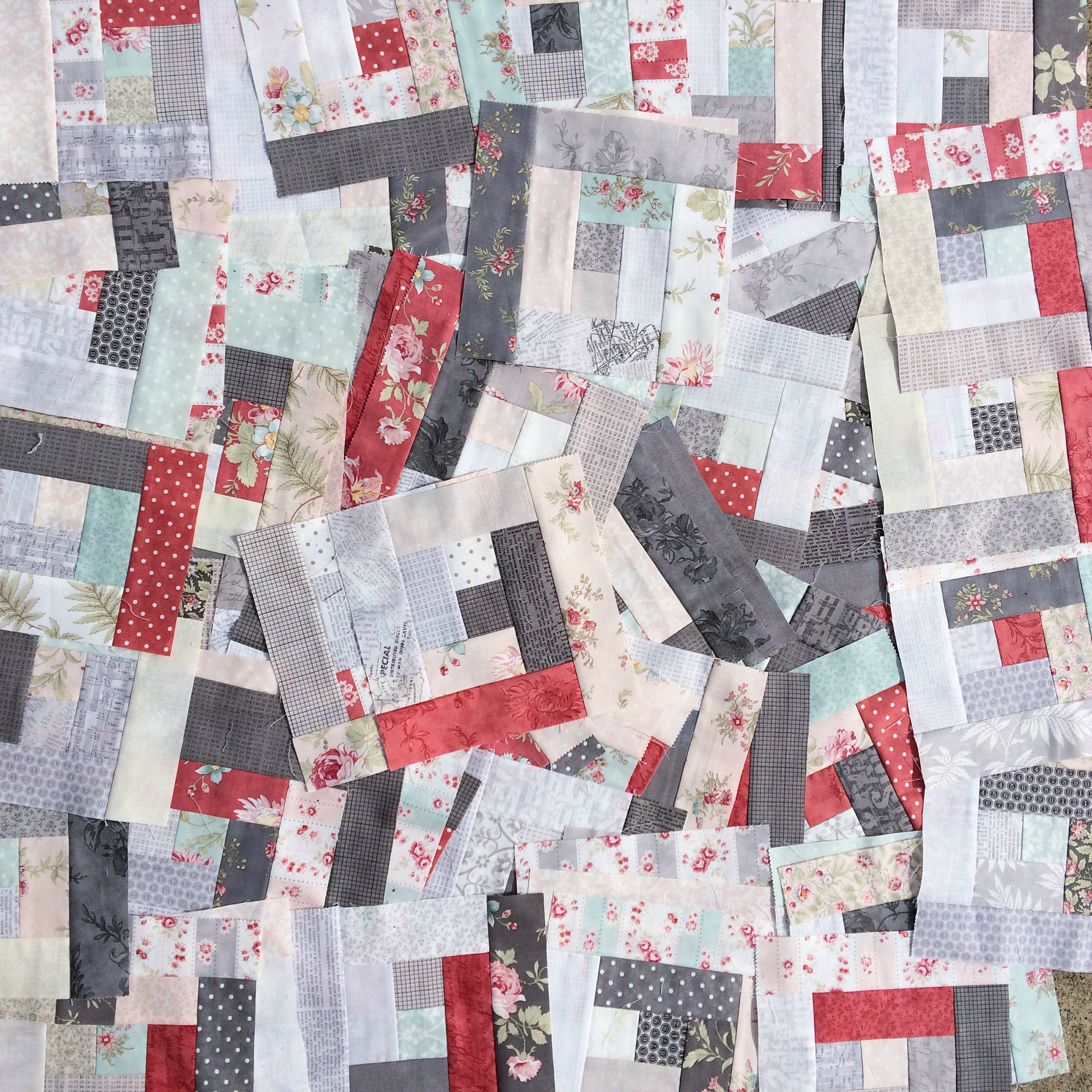 Layer Cake Log Cabin Block {Tutorial} Coriander Quilts Bloglovin’