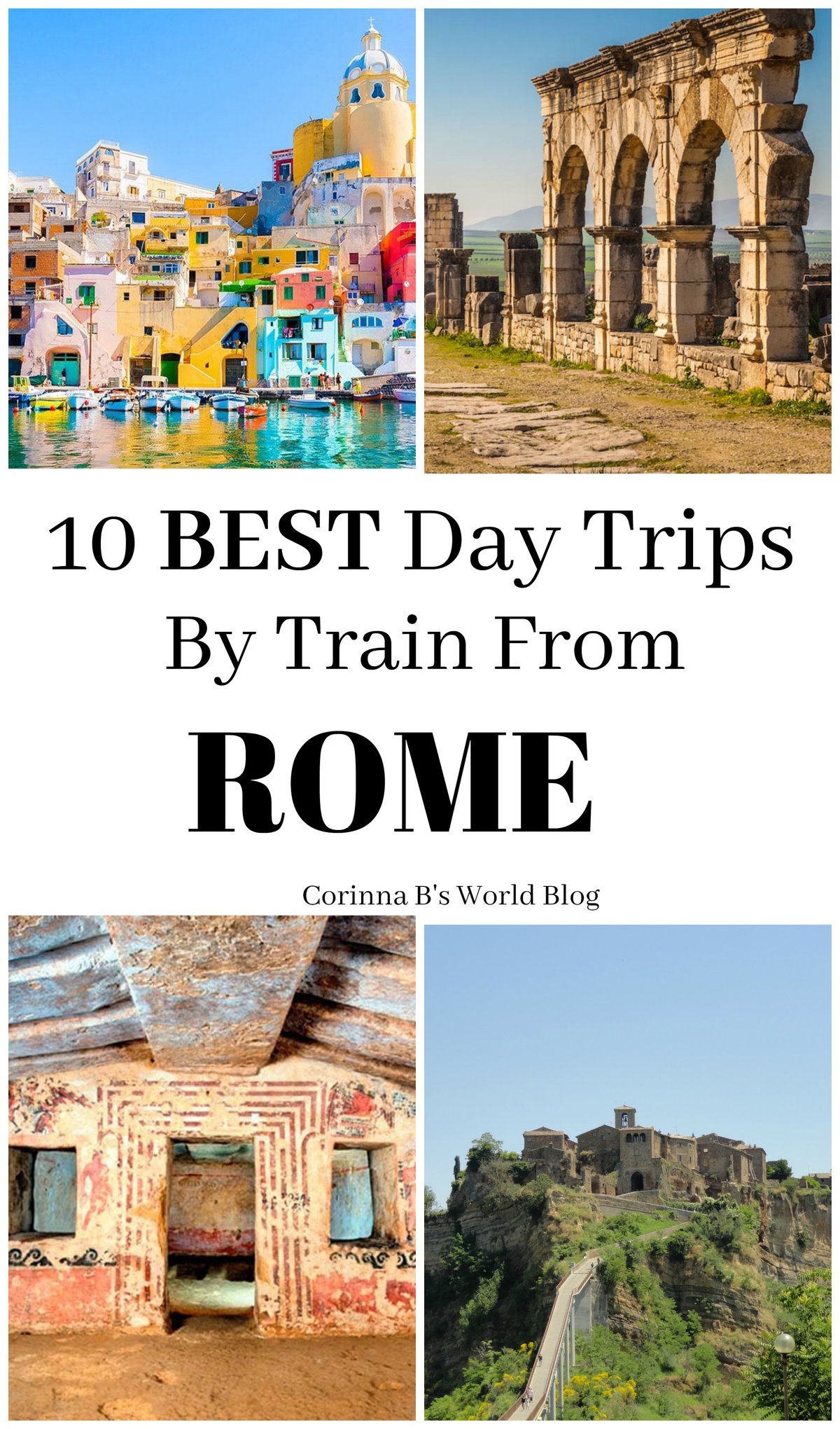 ☑️ tips for the 12 best day trips, tours and excursions from rome ☑️ book day tours in italy and rome region The Best Day Trips From Rome By Train Corinna B's World