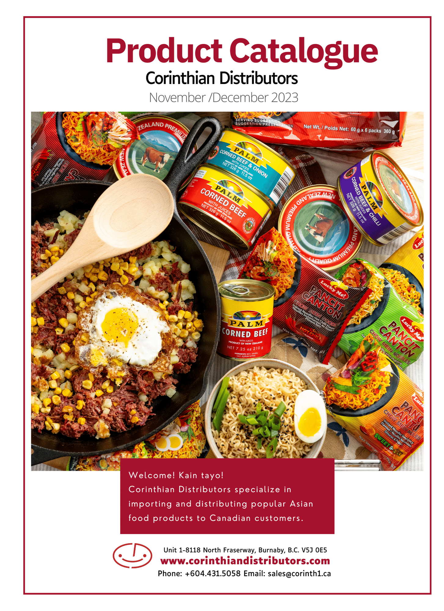 Product Catalogue Corinthian Distributors