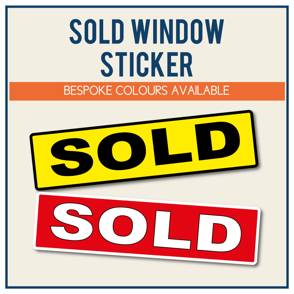 Sold Stickers Adagrafic Ltd