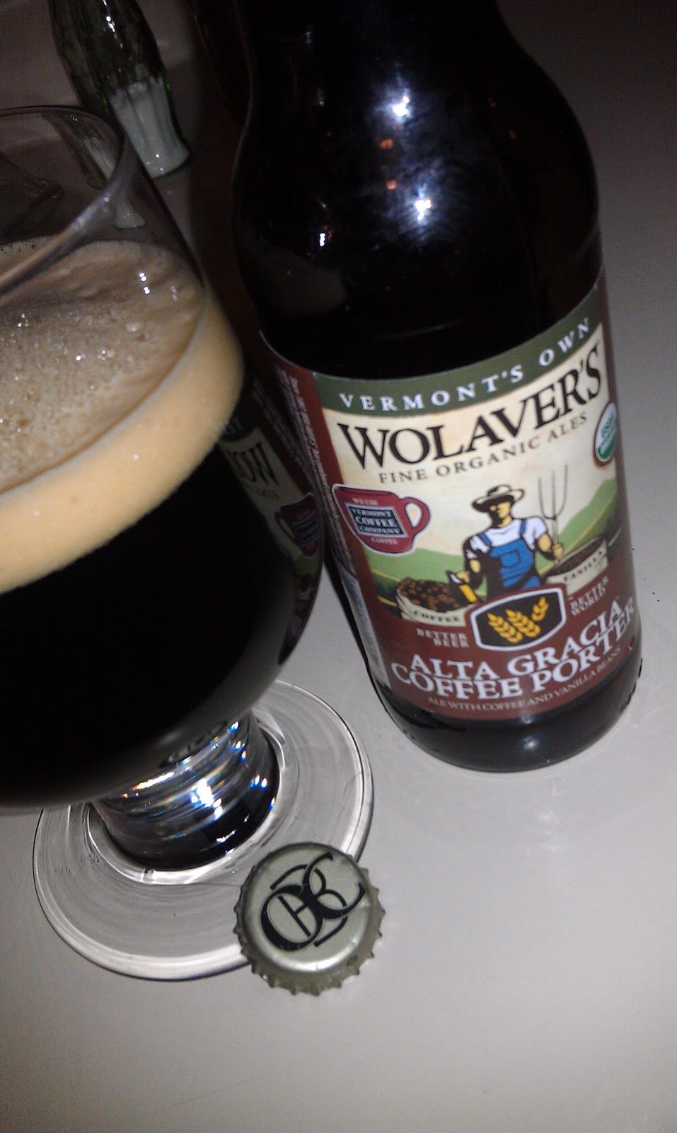 Wolaver’s Alta Gracia Coffee Porter The Cork Stops Here