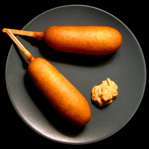 corn dog on corn dog