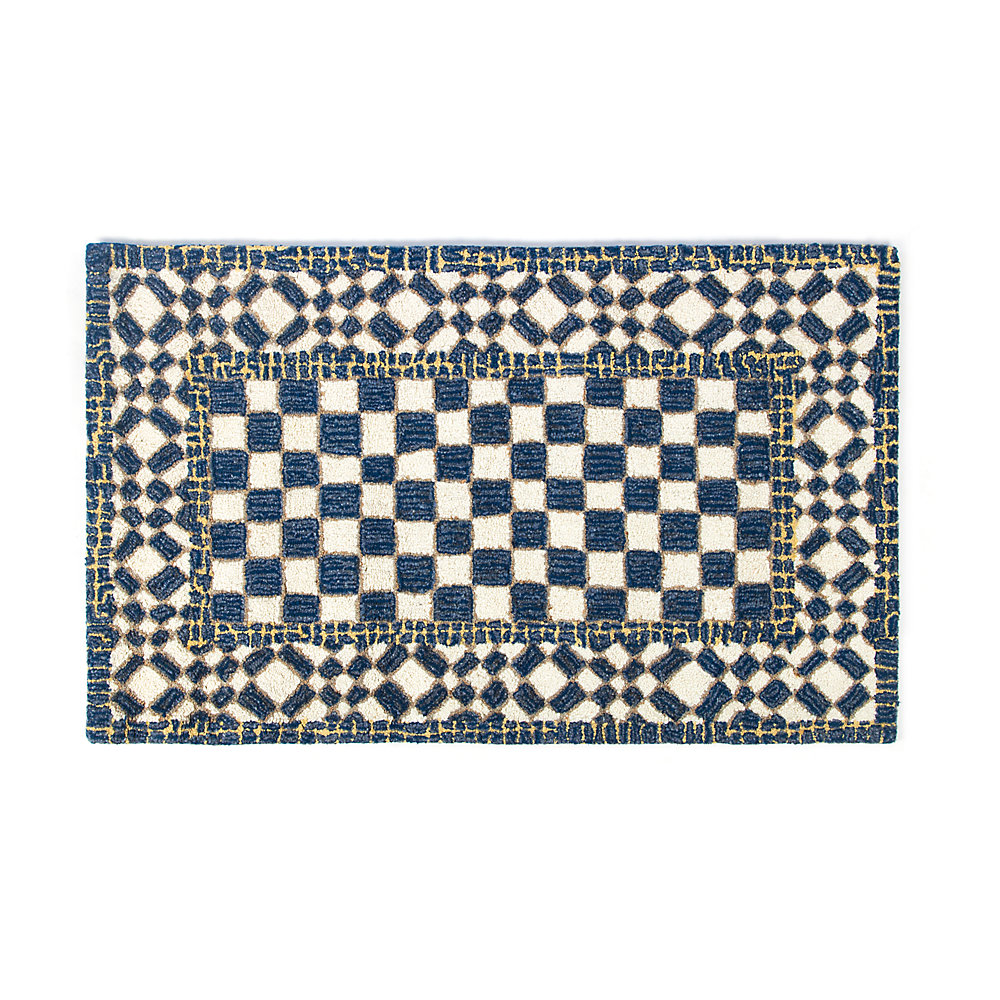 Royal Check Rug 2'3" x 3'9" Cornelia Park