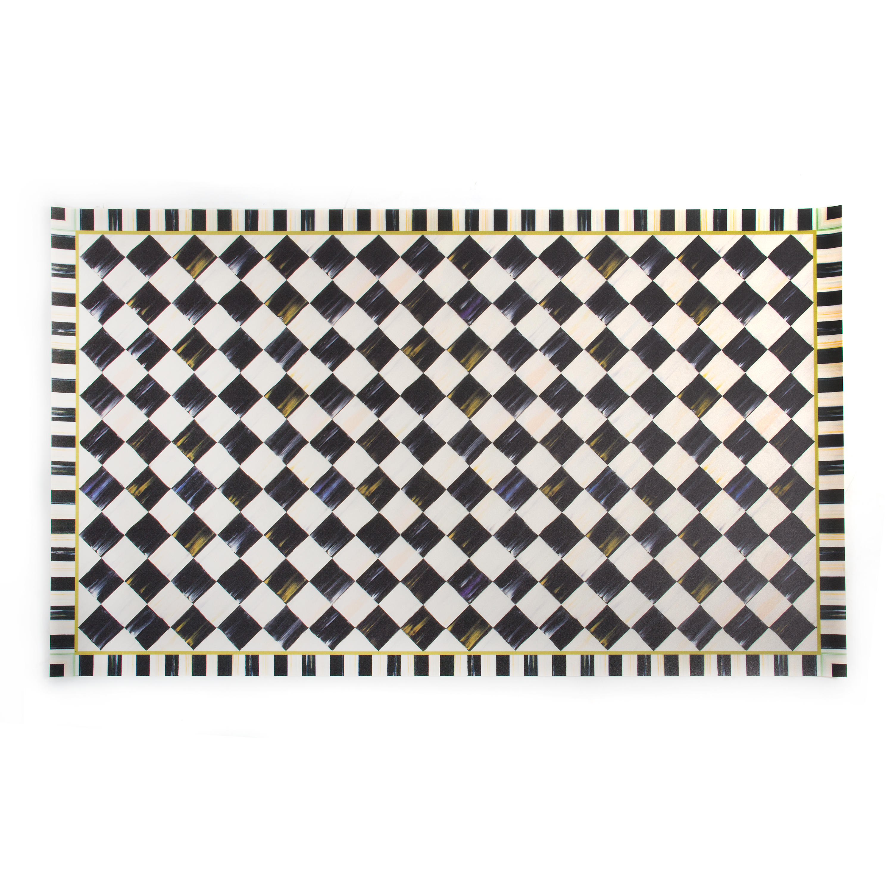 Courtly Check Floor Mat 3' x 5' Cornelia Park