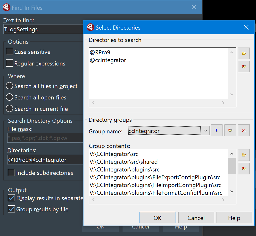 Delphi's Find in Files Trick Coding in Delphi and Beyond