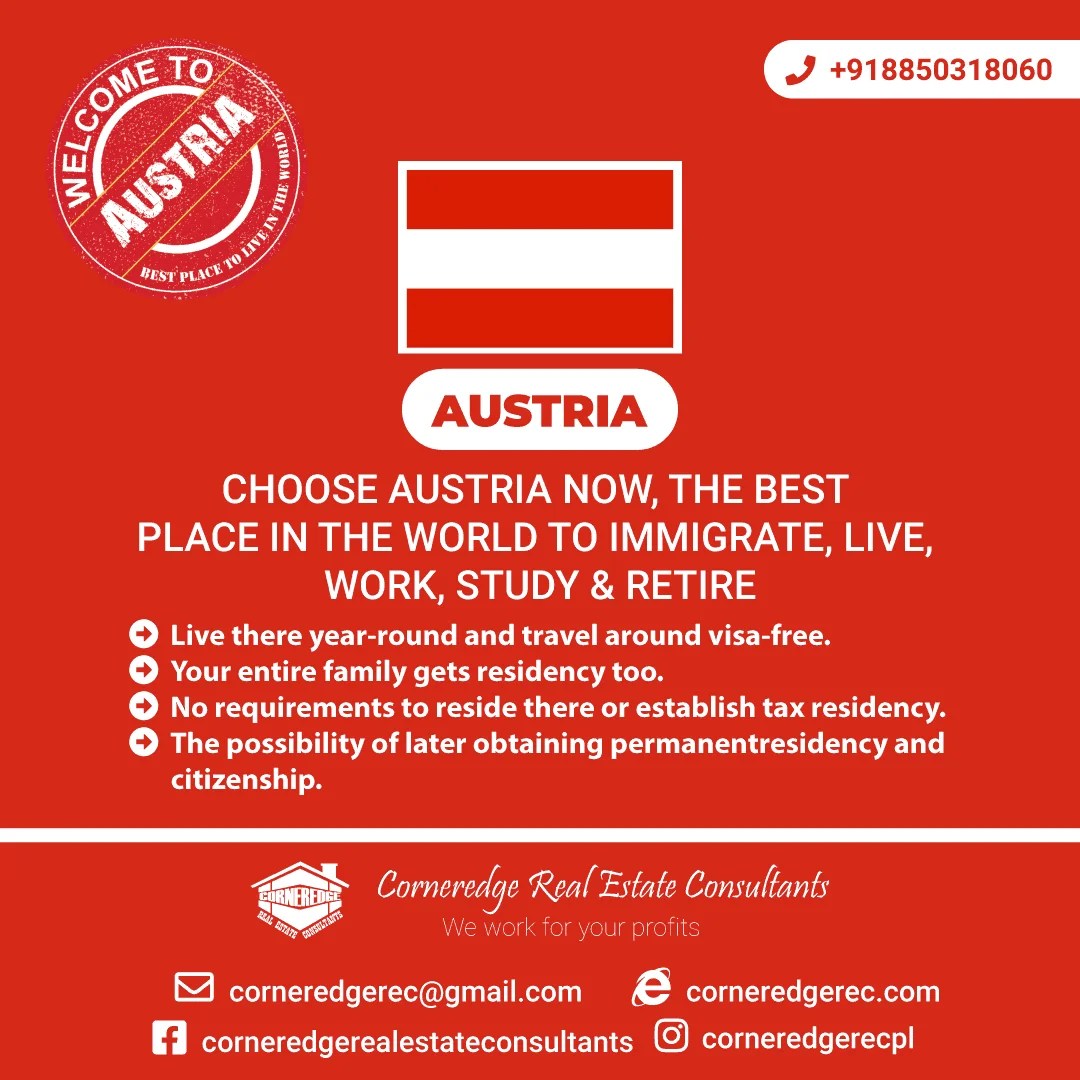 Austria Permanent Residence Permits corneredge