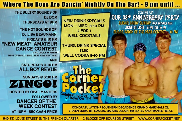 CORNER POCKET 201421page001 The Corner Pocket™