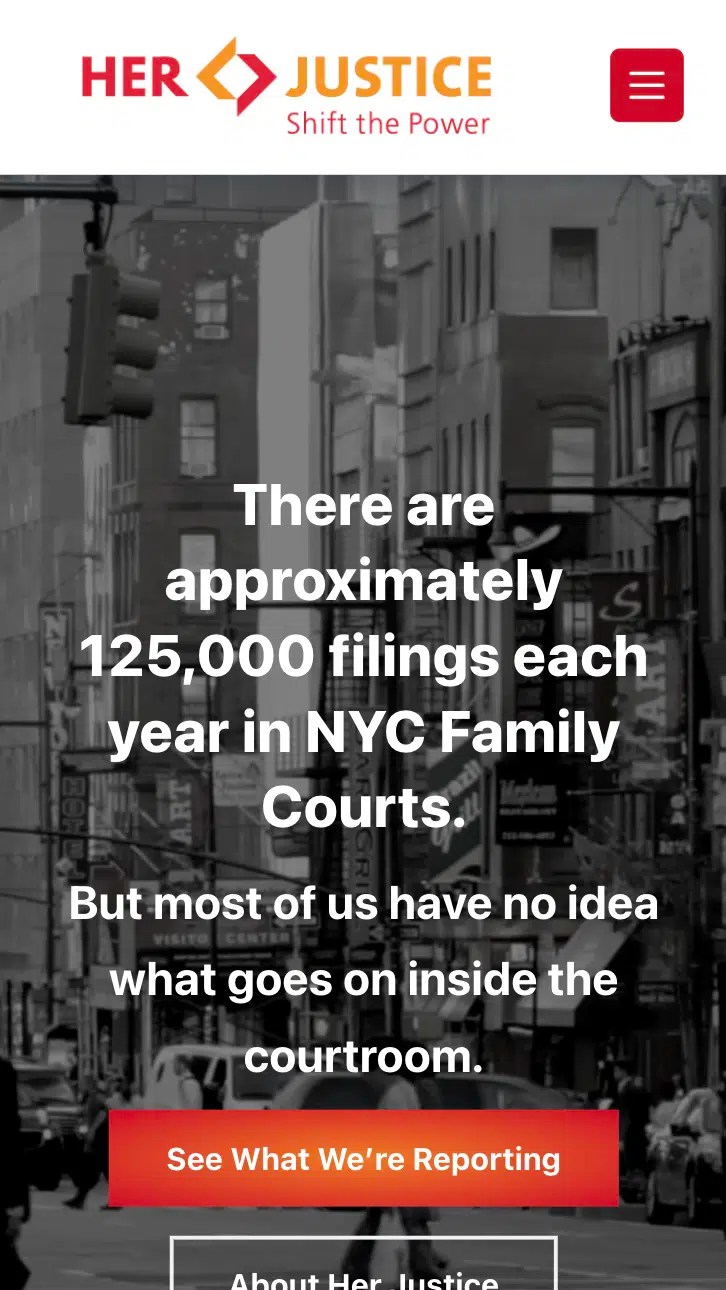 Empowering Justice Through Data How Her Justice's New 'Report from the