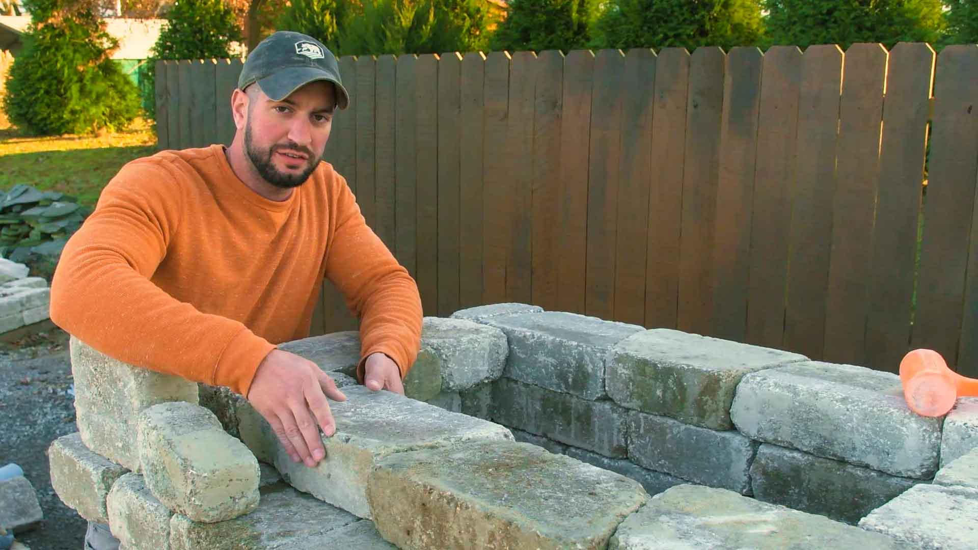 Build a proper foundation for your fireplace kit
