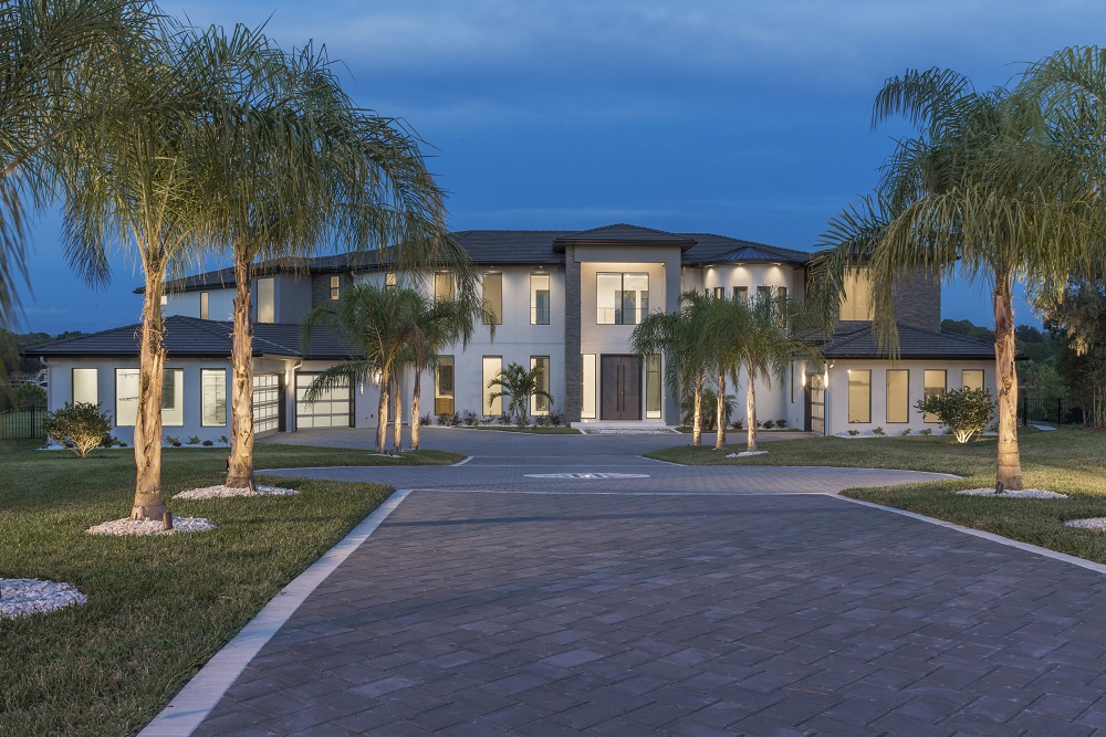 Florida Modern Custom Home by Orlando Custom Homebuilder Ulibarri