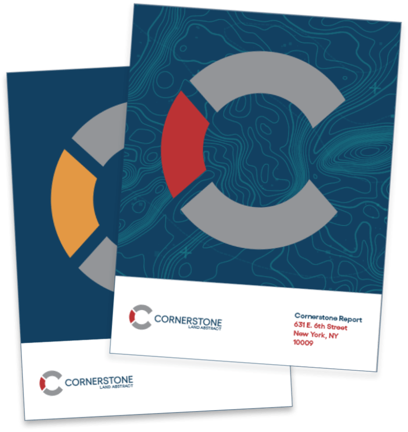 Cornerstone Report Cornerstone Land Abstract