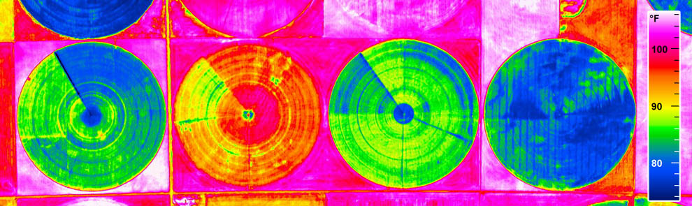 Precision Ag Thermal Infrared Cornerstone Mapping