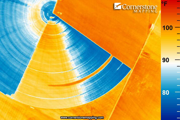 Precision Ag Thermal Infrared Cornerstone Mapping
