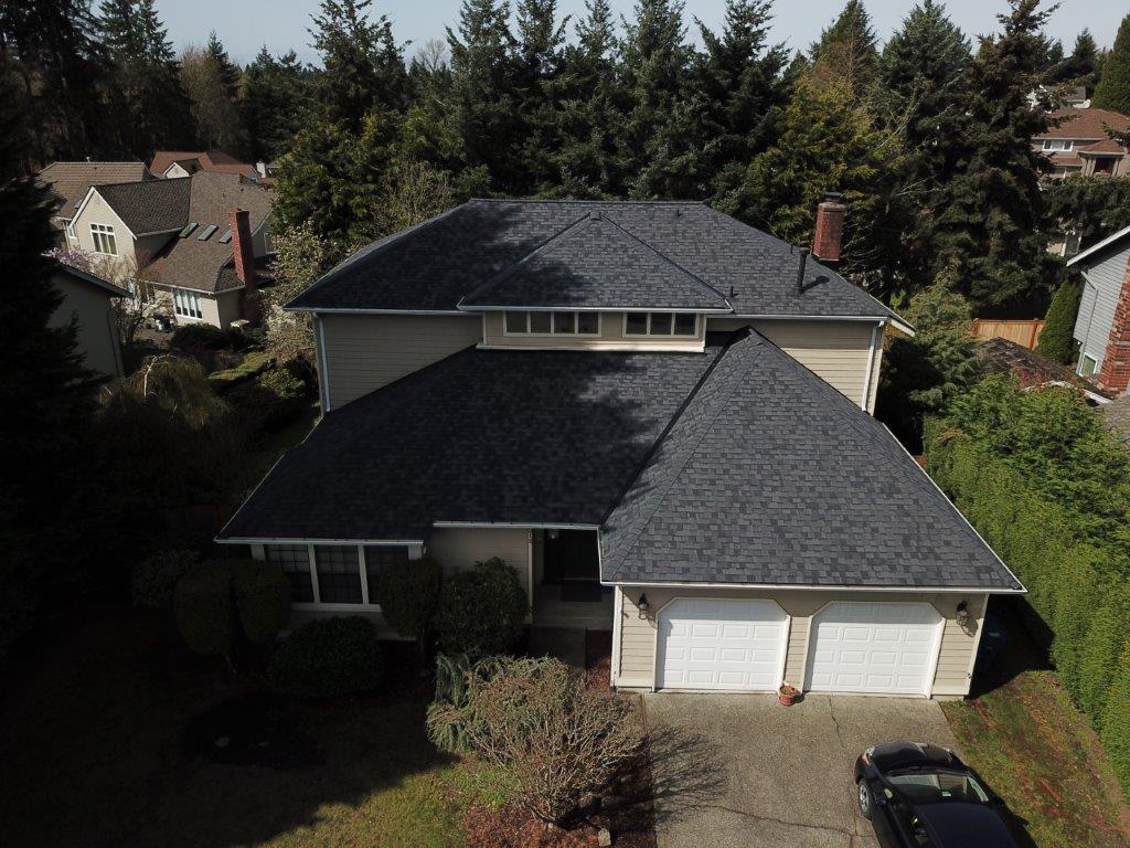 CertainTeed Landmark PRO Max Def Moire Black Bellevue, WA 2018