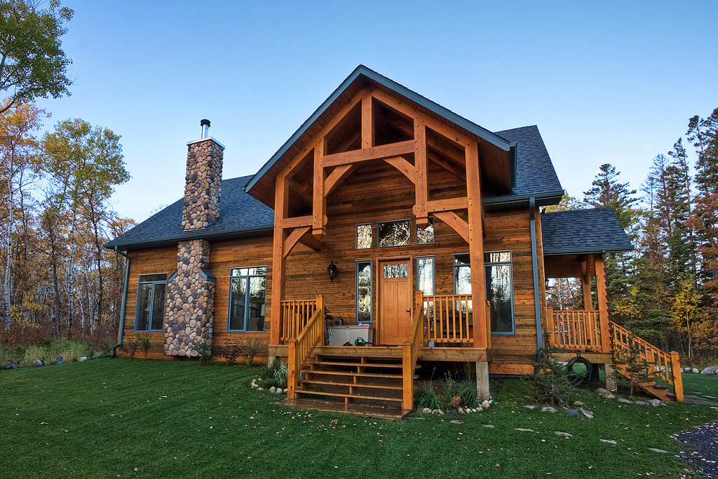 Birds Hill Rustic Cornerstone Timberframes