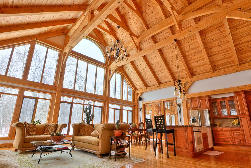 Birds Hill Rustic Cornerstone Timberframes