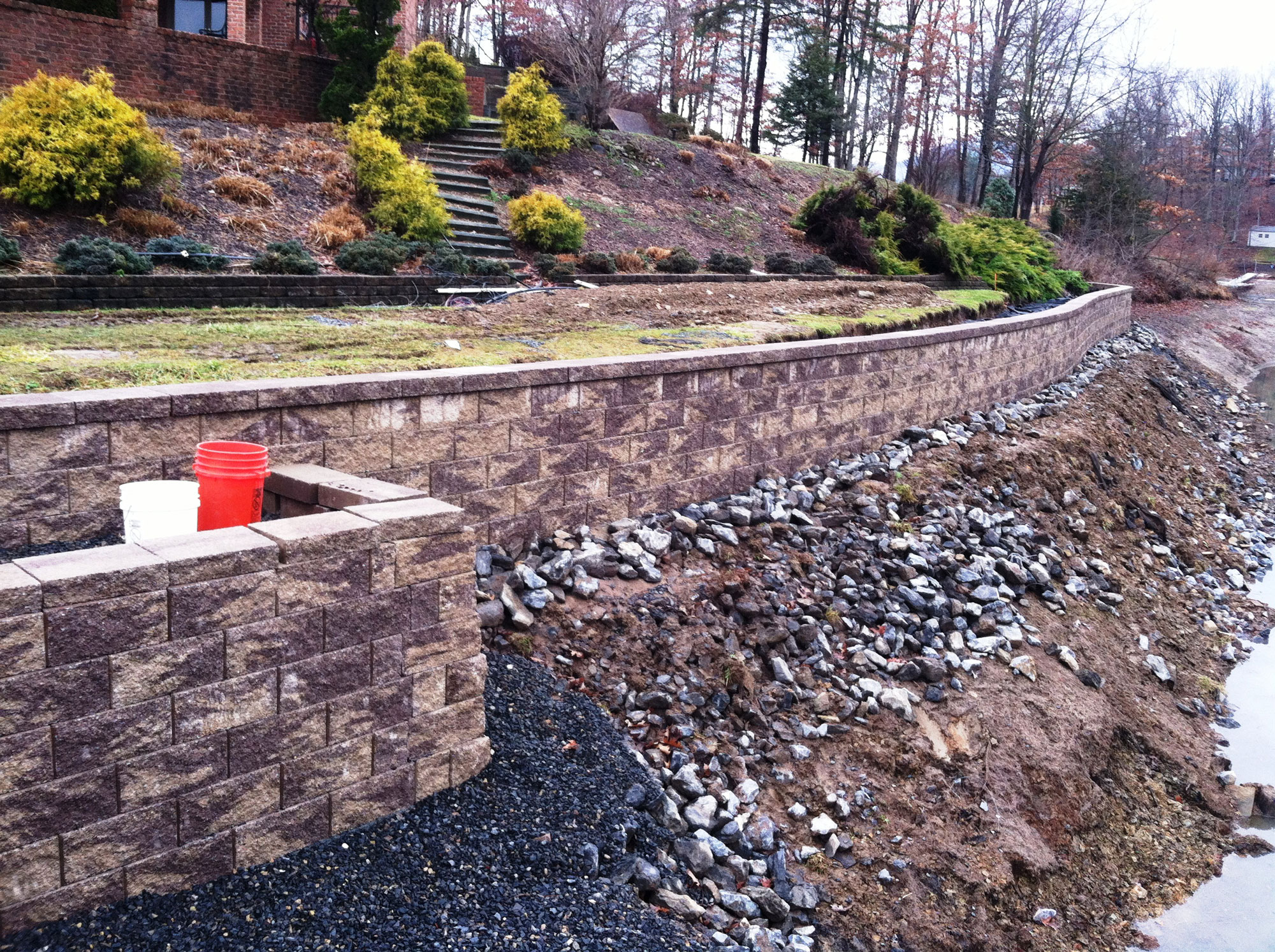Waterfront Boat Docks & Retaining Walls CornerStone Wall Solutions