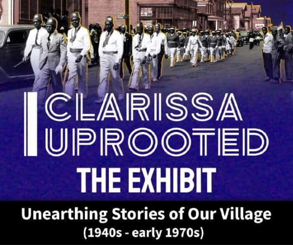 Clarissa Uprooted Night at the Clarissa Uprooted Exhibit