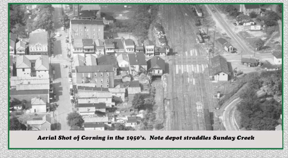 Aerial View of Corning 1950’s Corning Alumni