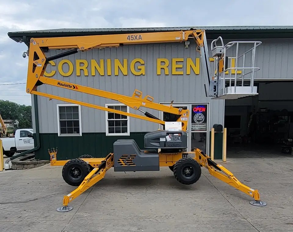 Owning the Omaha Skyline with Corning Rental's Lift Rentals