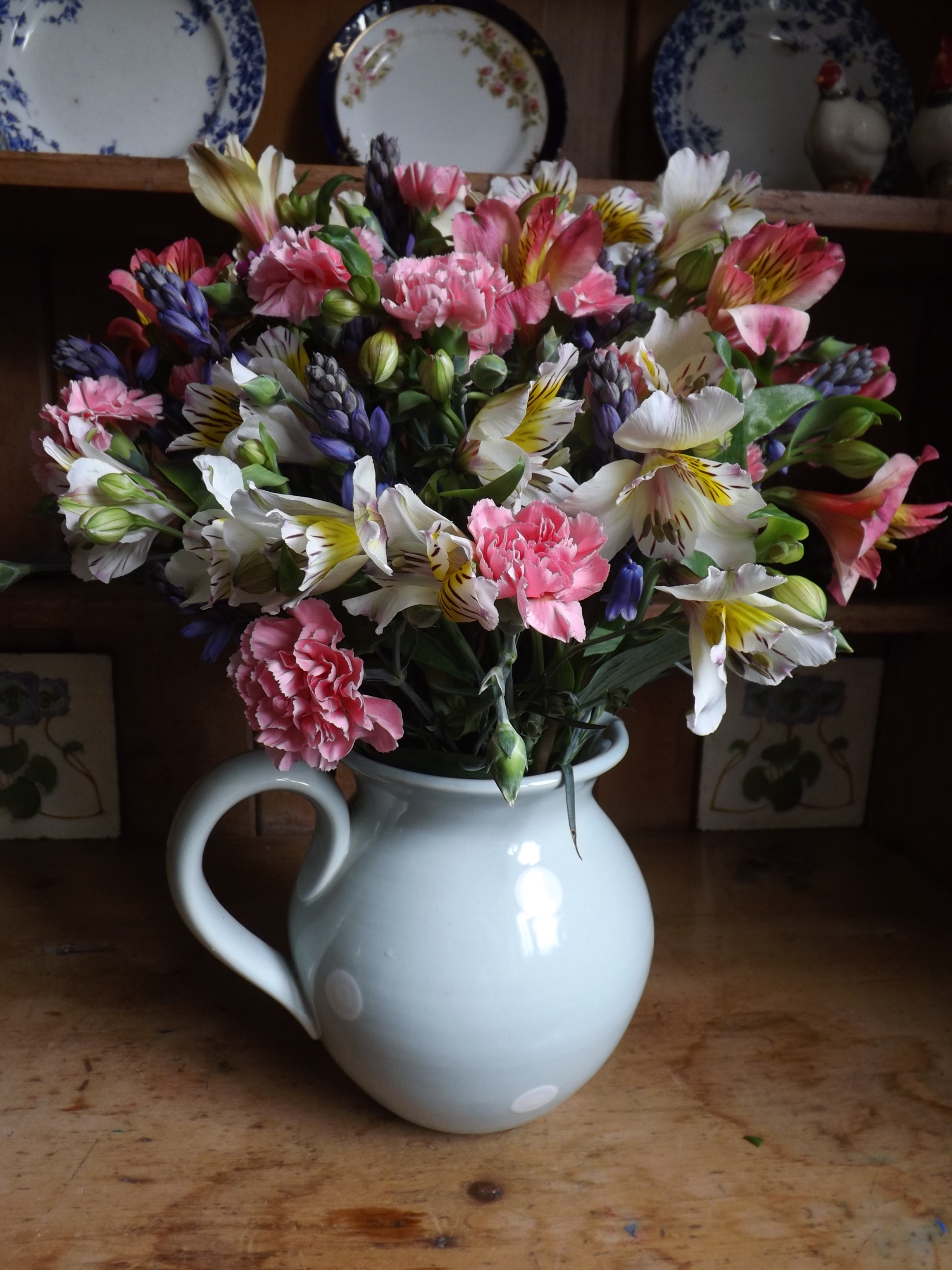 Cornish Flowers a mixed Bunch Medium Cornish Blooms