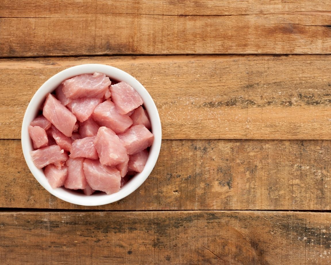 Turkey Breast Diced 454g