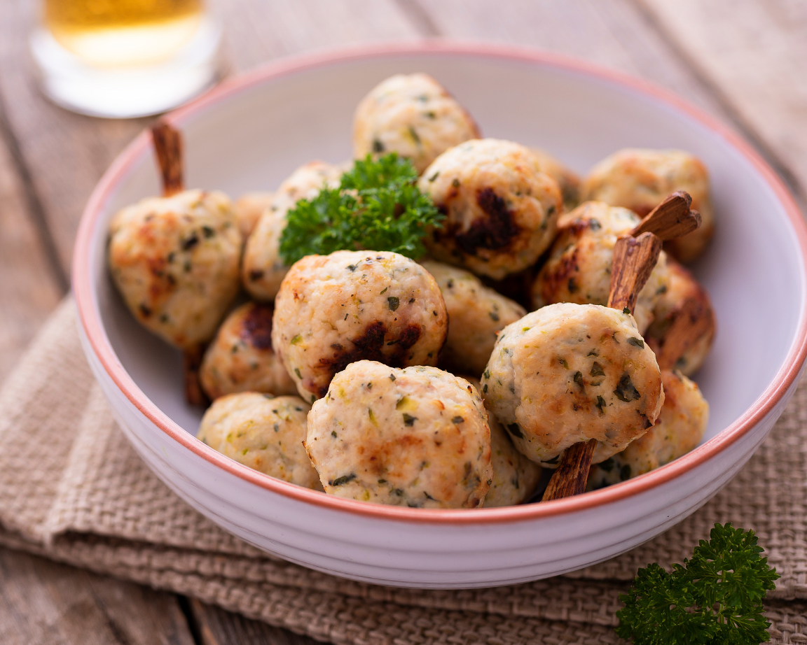 Chicken Meatballs 1oz x 12