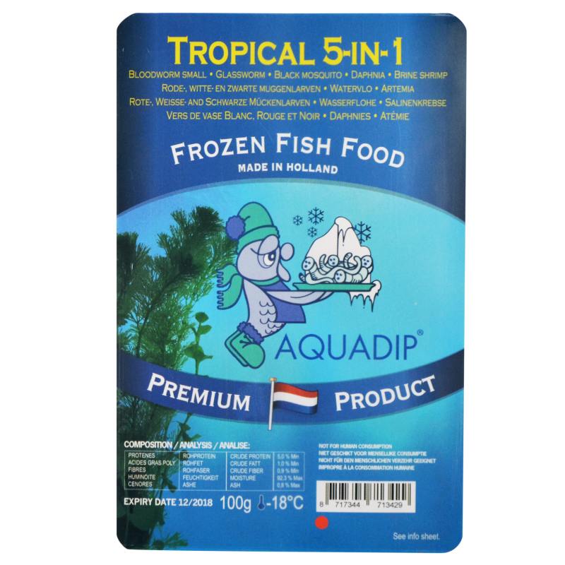 Tropical 5 in 1 frozen Cornwall Aquatics & Aquarium Services