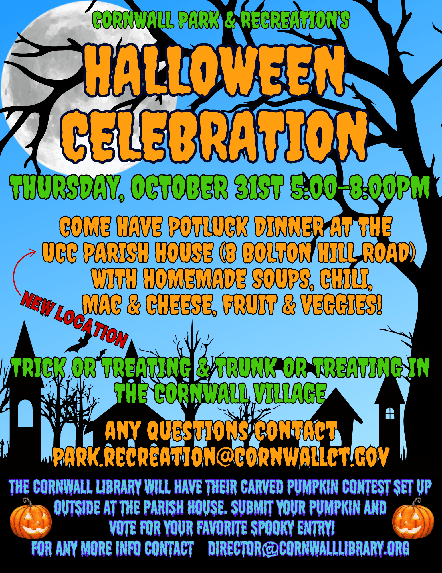 Halloween 2024 Cornwall CT