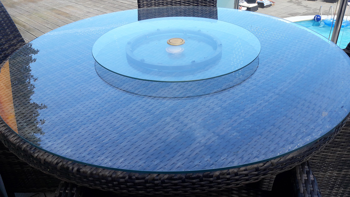 Round Table Top Cornwall Glass