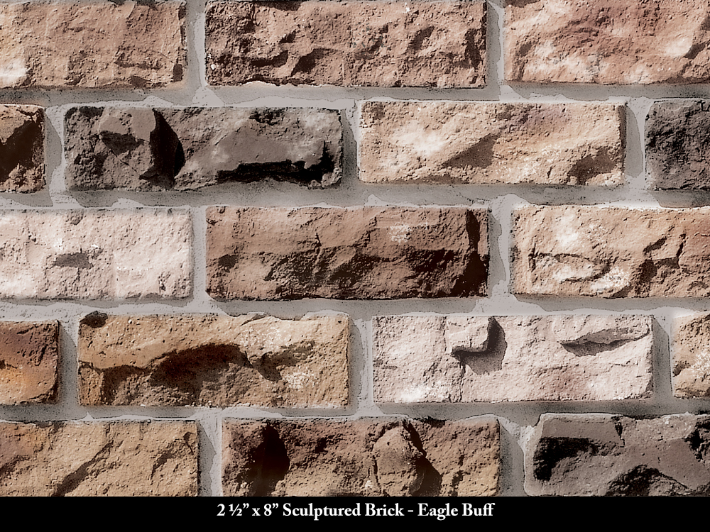 Coronado Stone Products Sculptured Brick