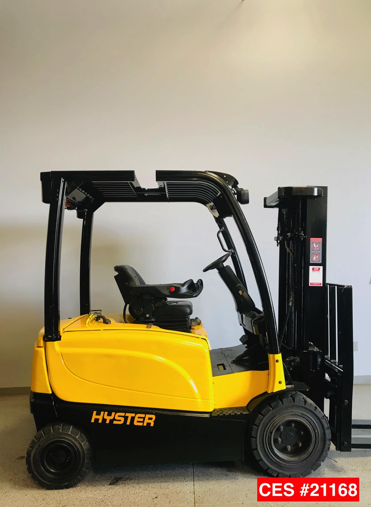 CES 21168 Hyster J50XN Electric Pneumatic Forklift Coronado