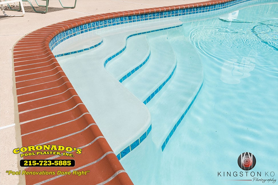 Pool Tile & Coping Coronado's Pool Renovations, Inc