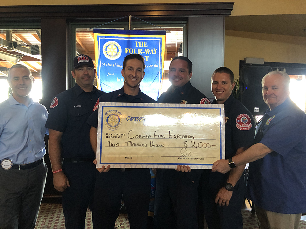 Giving Back Corona Rotary
