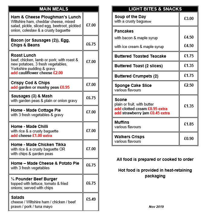 Muffins Tea Rooms Corona Support WSM