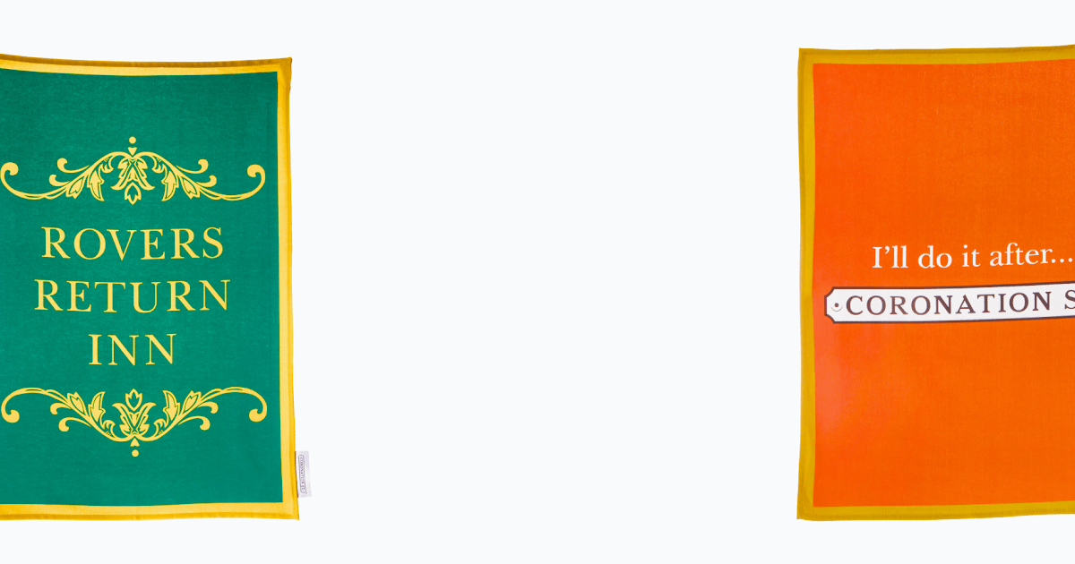 NEW! Coronation Street official merchandise for sale