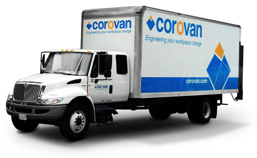 Business Moving Services National and Global Moving Corovan