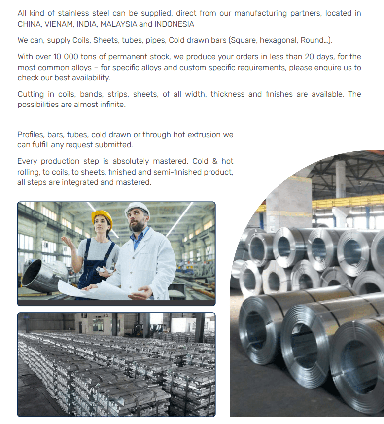 Products CORP IRON & METALS