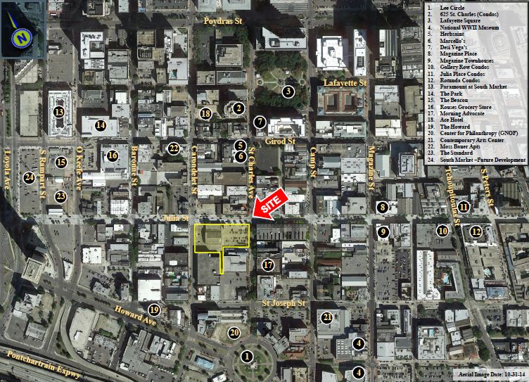 Commercial Real Estate for Lease, Downtown New Orleans
