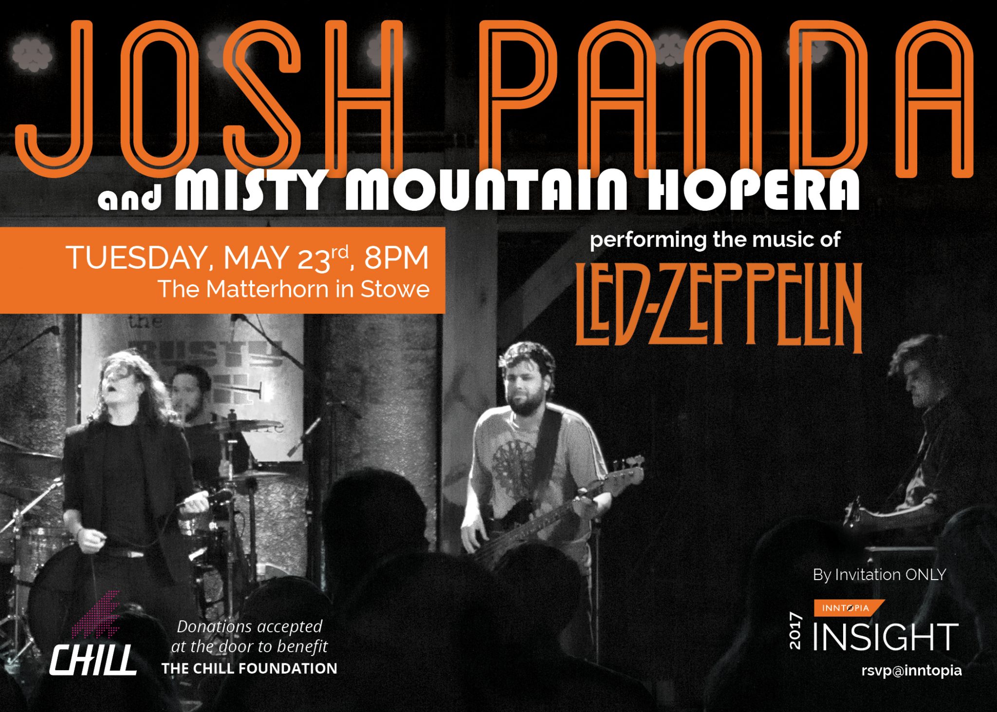 Josh Panda and Misty Mountain Hopera to Perform at INSIGHT Reception