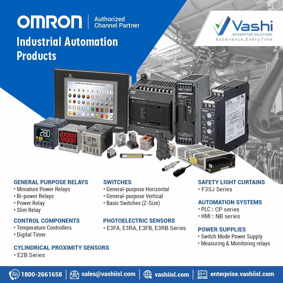 Omron Authorized Distributor Vashi Integrated Solutions